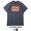 ジースター ロゥ 服 メンズ 【セール 30％OFF】 ジースターロウ tシャツ 半袖 ロゴ プリント ジースターロー G-STAR RAW gstar メンズ 国内正規品 インポート ブランド 海外ブランド D21544-336