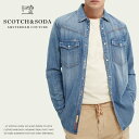 【スコッチ ソーダ SCOTCH SODA スコッチアンドソーダ】 長袖シャツ シャツ デニムシャツ メンズ men 039 s 国内正規品 インポート ブランド 海外ブランド 51438 M-shirts