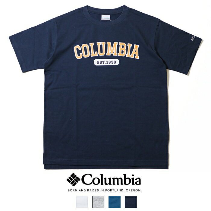 【セール 10％OFF】【Columbia コロンビア】 tシャツ 半袖 プリント ロゴ UVカット メンズ 国内正規品 インポート ブランド 海外ブランド アウトドアブランド PM0317