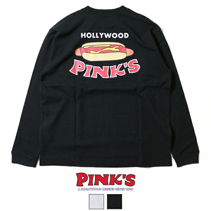 楽天エムズジーンズ【セール 20％OFF】【ANTI BALLISTIC アンティバルリスティック】 長袖tシャツ ロンT PINK'S HOTDOGS ピンクス ホットドッグス 大きめ オーバーサイズ ハリウッド カリフォルニア スタイル アメカジ サーフ メンズ 国内 ブランド 221AN1LT005