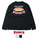 楽天エムズジーンズ【セール 20％OFF】【ANTI BALLISTIC アンティバルリスティック】 長袖tシャツ ロンT PINK'S HOTDOGS ピンクス ホットドッグス 大きめ オーバーサイズ ハリウッド カリフォルニア スタイル アメカジ サーフ メンズ 国内 ブランド 221AN1LT005