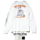 【TOY MACHINE トイマシーン】 長袖tシャツ ロンt tシャツ ストリート系 スケート メンズ men's 正規品 インポート ブランド 海外ブランド TMFCLT2