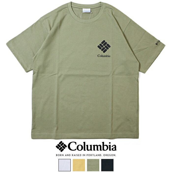 【セール】 コロンビア tシャツ 半袖 プリント ロゴ UVカット Columbia メンズ 国内正規品 インポート ブランド 海外ブランド アウトドアブランド PM0962