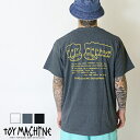 TOY MACHINE/トイマシーン/tシャツ/半袖/ ※当店の「TOY MACHINE」は国内正規代理店"株式会社VENETO"より仕入れを行う正規品となります。ご安心してお買い求めくださいませ。 ※メーカー希望小売価格はメーカー商品タグに基づいて掲載しています。 インポートセレクトショップ/アメカジ/ストリート/海外ブランド/通販【エムズジーンズ/m's jeans】 トップページへ戻るTOY MACHINE（トイマシーン）1993年アメリカ、サンディエゴにて、世界的に有名なプロスケーターであり、アーティスト、フォトグラファーなど多彩な才能をもつEd Templeton (エド・テンプルトン) によって設立。彼の独特なアートはブランド発足当初からスケートデッキ、ギア、アパレルに反映され、それぞれがLoyal Pawnとして""toymachine"を構成している。スケートシーンはもちろんストリートシーンでも絶大な支持を集めるスケートブランドです。 【商品説明】 背面に落とし込まれた人気のフィストロゴが刺激的な半袖tシャツ。ベーシックなTシャツの生地感に、フロントにはハンドサインをオン。背面には人気のフィストロゴが存在感の強い1枚。アーム部分にはブランドピスネームをオン。ゆったりとしたサイズ感がスタイリングにストリートのエッセンスをプラスしてくれます。スケートブランドらしい存在感のあるグラフィックがコーディネイトにスパイスを与えてくれる半袖tシャツです。※U.Sサイズになりますので、スペック表をご確認の上お買い求めください。 【BRAND】 TOY MACHINE/トイマシーン 【ID】 TMSDST20(WHITE/H.CHARCOAL/BLACK) 【生産国】 HAITI/NICARAGUA 【素材】 綿：100％(標準的な綿素材使用) 【モデル】 178cm/68kg/Lサイズ着用 肩幅 袖丈 身幅 着丈 M 47 18 50 71 L 52 19 55 73 XL 57 20 60 75 ※お客様がお使いのディスプレイによっては商品の色合いが若干違う可能性がございます。 極力、実際の商品と同じになるように調整しています。 また商品一点一点につき若干の個体差がある場合がございます。ご了承くださいませ。