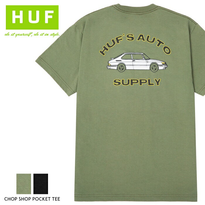 楽天エムズジーンズ【セール 20％OFF】 HUF ハフ tシャツ 半袖 ポケット グラフィック ストリート系 スケート スケボー キースハフナゲル メンズ 正規品 インポート ブランド 海外ブランド 23STS01938