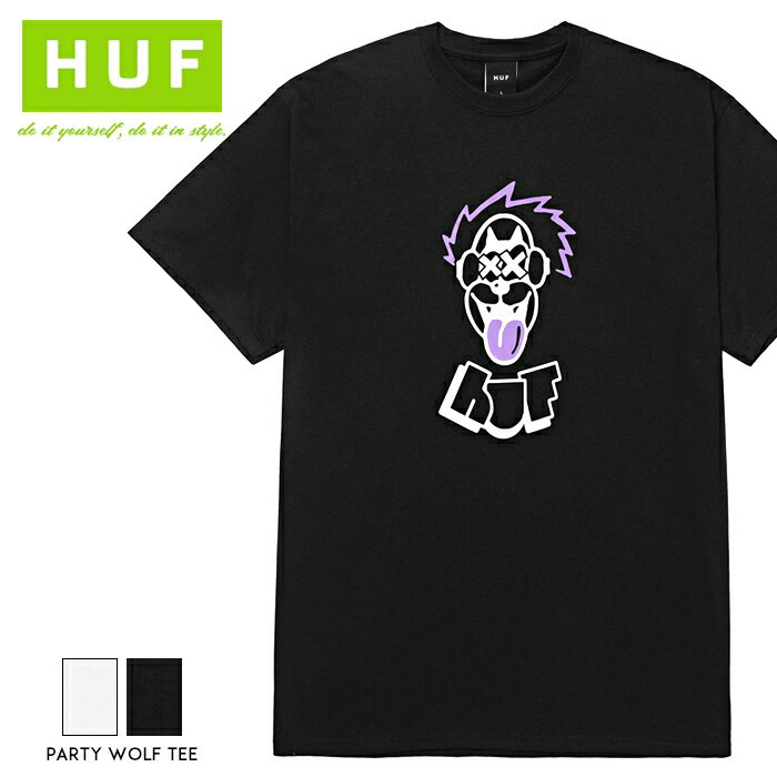 HUF ハフ tシャツ 半袖 プリント ロゴ グラフィック ストリート系 スケート スケボー キースハフナゲル メンズ 正規品 インポート ブランド 海外ブランド 23STS01965