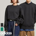 アディダス トレーナー メンズ 【adidas originals アディダス オリジナルス】 トレーナー スウェット ビッグシルエット ルーズフィット クルーネック 長袖 スリーストライプ トレフォイルロゴ 三つ葉 メンズ 国内正規品 インポート ブランド 海外ブランド NED64