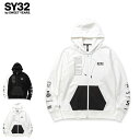 【セール 20%OFF】 SY32 by SWEET YEARS エスワイサーティトゥ パーカー スウェット ジップアップ フード セットアップ対応 スポーツ系...