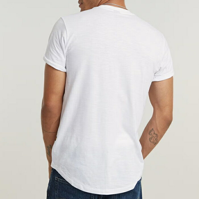 【セール 40％OFF】 ジースター tシャツ 半袖 ロゴ プリント ルーズフィット G-STAR メンズ 国内正規品 インポート ブランド 海外ブランド D24683-C372