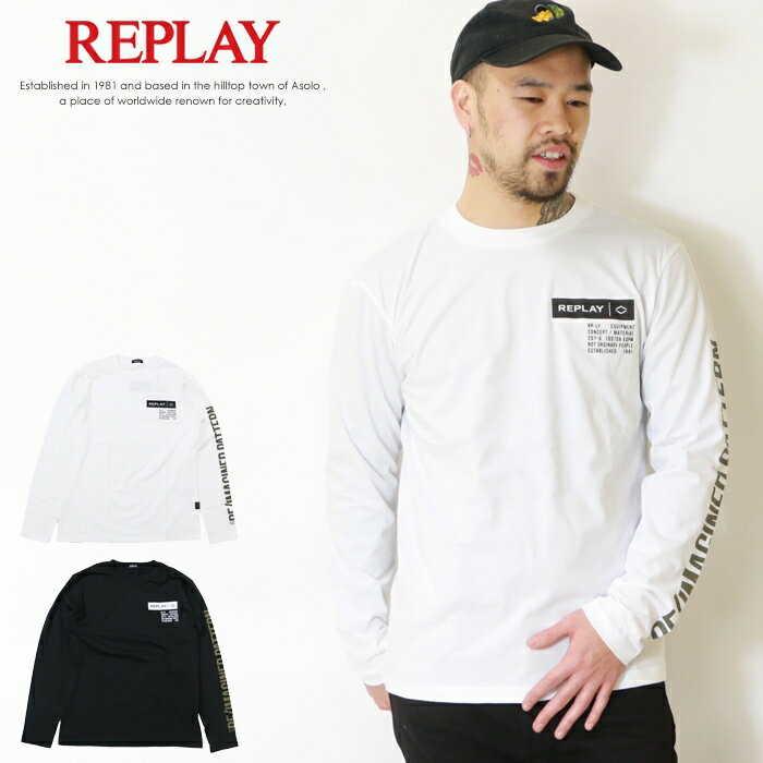 楽天市場】リプレイ 長袖 tシャツの通販 楽天市場】リプレイ 長袖 tシャツの通販