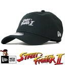 【2024年 春夏新作】 ニューエラ NEW ERA キャップ ストラップバック コラボ ストツー ストリートファイター2 STREET FIGHTERI2 ロゴ 帽子 9TWENTY ブラック NEWERA メンズ 国内正規品 インポート ブランド 海外ブランド 14125302