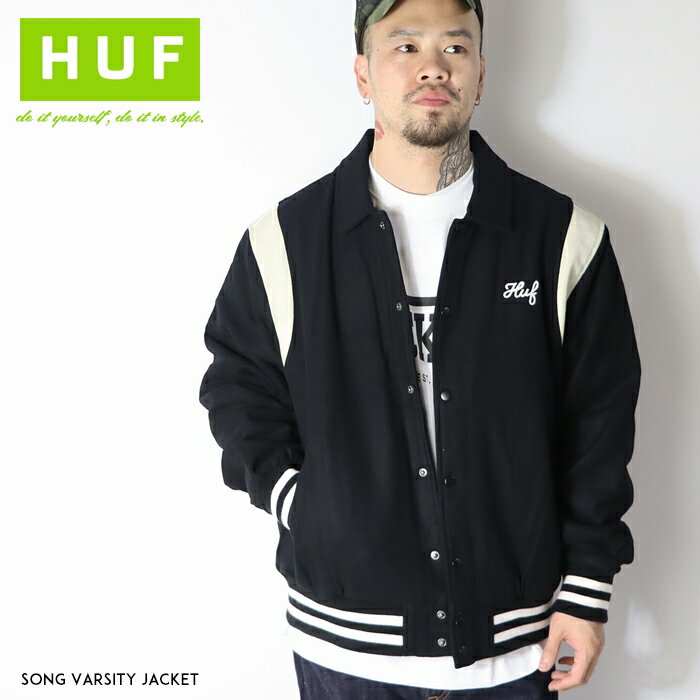 楽天市場】huf(種類(コート・ジャケット)スタジャン 楽天市場】huf(種類(コート・ジャケット)スタジャン