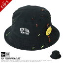 【2025年 春夏新作】【キッズ/子供用】 ニューエラ NEW ERA ハット バケットハット 帽子 Bucket-01 バケット01 コラボ スプラッシュ 子...