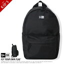 【キッズ/子供用】 ニューエラ NEW ERA リュック バックパック バッグ リュックサック ロゴ かばん 18L ブラック NEWERA キッズ 子供 孫 ...