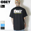 【2025年 春夏新作】 OBEY オベイ tシャツ 半袖 プリント シェパード・フェアリー ストリートアート スケートボード スケボー ストリート系 グラフィック メンズ 正規品 インポート ブランド 海外ブランド ストリートブランド 165264120-25U