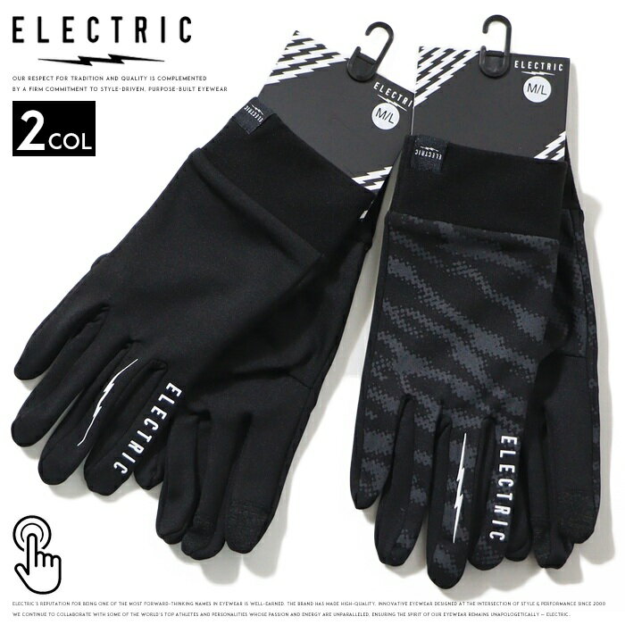 【2025年 秋冬新作】 ELECTRIC エレクトリック 手袋 グローブ スマホ対応 防寒 暖かい ロゴ ストリート..