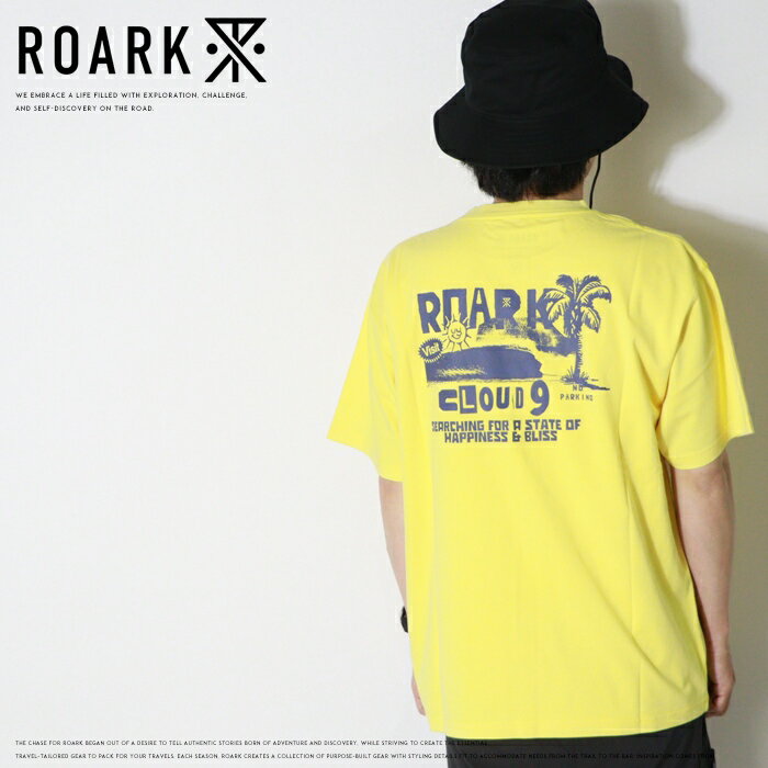 Rakuten - 【2026年 春夏新作】 ロアーク ROARK 半袖Tシャツ tシャツ プリント ロゴ アメカジ メンズ 国内正規品 インポート ブランド 海外ブランド RTJM1221