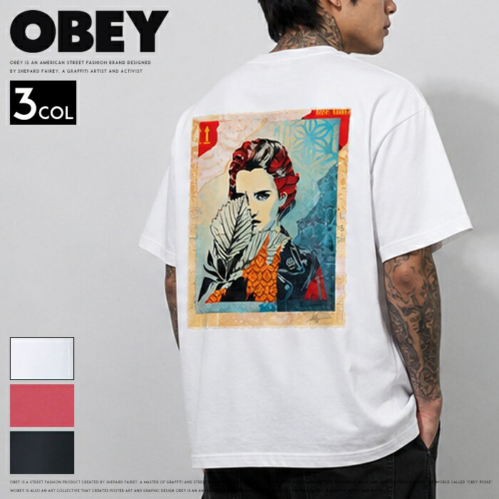Rakuten - 【2026年 春夏新作】 OBEY オベイ tシャツ 半袖 プリント シェパード・フェアリー ストリートアート スケートボード スケボー ストリート系 グラフィック メンズ 正規品 インポート ブランド 海外ブランド ストリートブランド 165264397