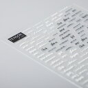 極薄 ネイルシール ハンドメイド ゴールドアルファベット レジン ネイル シール 筆記体 アルファベット イニシャル 英語 数字 英単語 原宿系 ポップ イング...