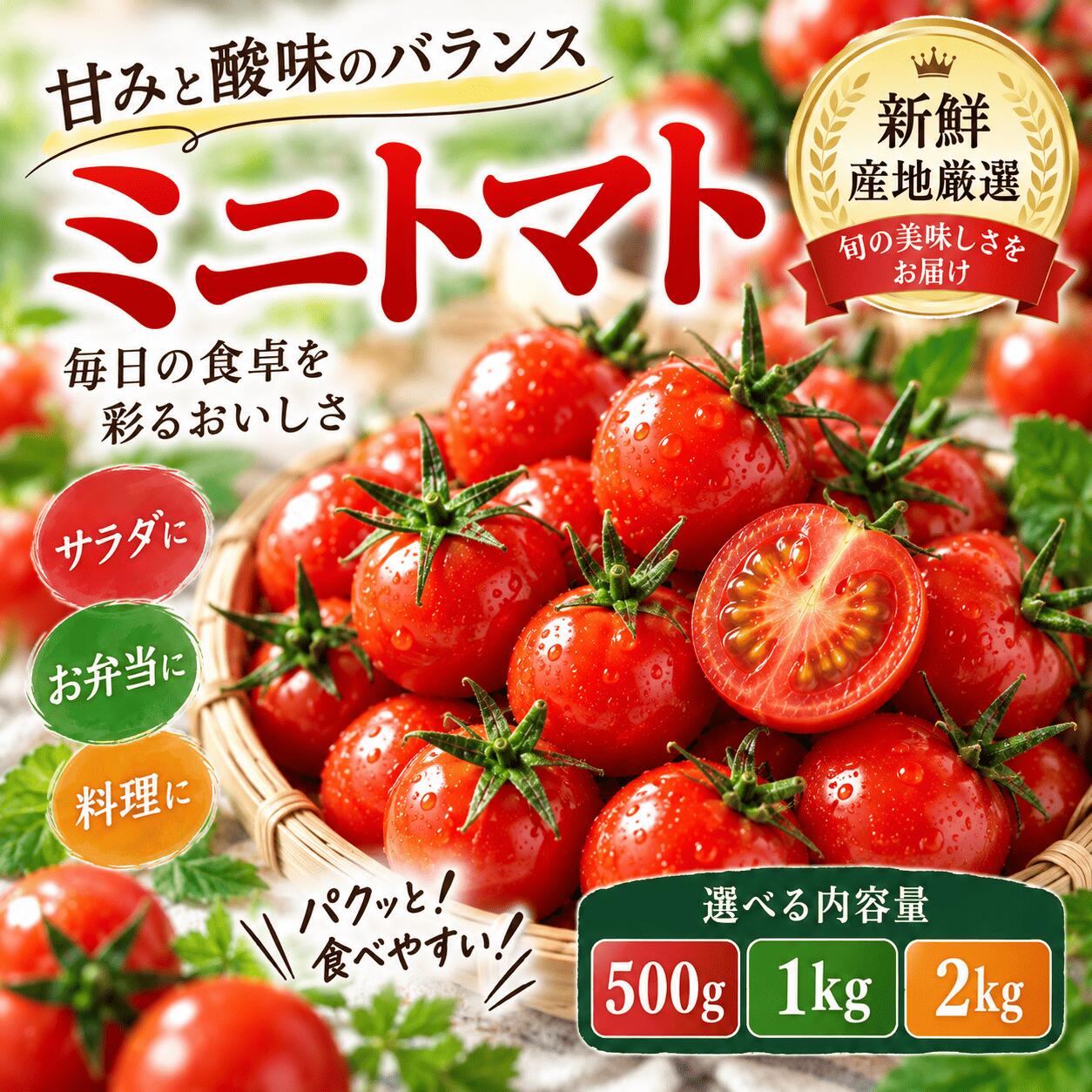 楽天市場】ミニトマト 2kgの通販