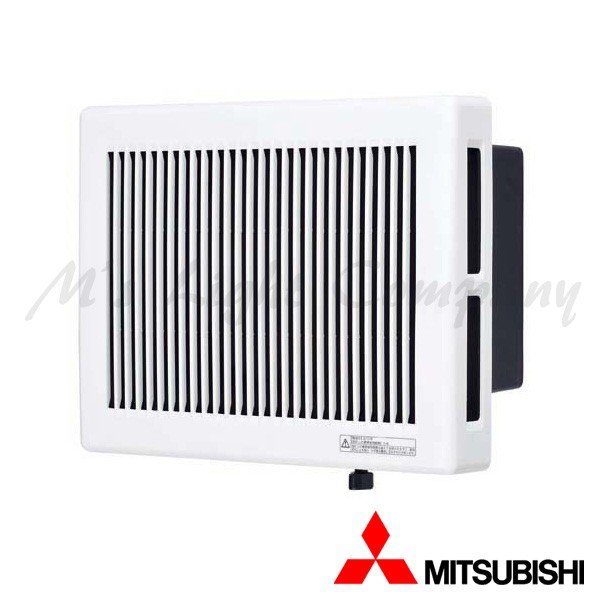 三菱 V-10B6 換気扇 浴室用 風圧式シャッター 高静圧シロッコファン搭載 壁据付専用 ゴムプラグ同梱 『V10B6』