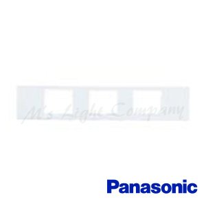 パナソニック WCF8503CW Sプレート 3コ用 マット仕上げ セラミックホワイト アドバンスシリーズのサムネイル