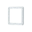 パナソニック WTC7172W プレート用継枠 ラウンドプレート用 2連用 厚さ 12mm ホワイト(3)