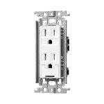 Rakuten - パナソニック WTF11523FK 埋込扉付アースターミナル付接地ダブルコンセント 金属取付枠付 15A 125V ベージュ