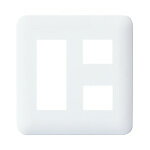 パナソニック WTF7705W 簡易耐火用コンセントプレート 5コ用 ラウンド ホワイト