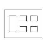 ѥʥ˥å WTF8087W 󥻥ȥץ졼 3Ϣ 7(3+2+2)  ۥ磻