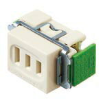 品番： WCH1303W品名： [機器用]6A250V3極コンセント(白)