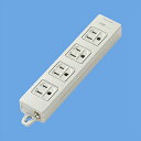 パナソニック WCH2304H OAタップ 接地15A形 4コ口 グレー マグネット付・適用コード3心ビニルキャブタイヤ丸形コード VCTF2.0m平方メートル(3)