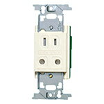 品番： WN10919品名： フルカラー埋込ホテルコンセント