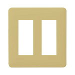 パナソニック WN6006Y モダンプレート6コ用 ダークベージュ