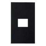 パナソニック WNS6001B SO-STYLE プレート1コ用 マットブラック