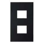 パナソニック WNS6002B SO-STYLE プレート2コ用 マットブラック