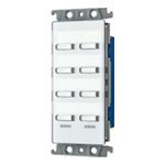 パナソニック WRT5518W フル2線式リモコンエイトフリースイッチ 8コ用 光アドレス設定式 ホワイト