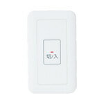 パナソニック WS66712K 埋込押釦スイッチ ON保持・微少電流対応形 パイロットランプ・防沫形プレート・リード線付