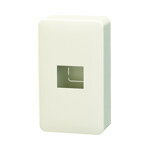 パナソニック WV7011W モダン薄型露出増設ボックス1コ用 ミルキーホワイト 高さ36mm