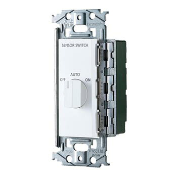 Rakuten - パナソニック WNS5820W 埋込熱線センサ付自動スイッチ用操作ユニット マットホワイト