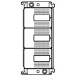 パナソニック WTB50613WK コスモシリーズワイド21 絶縁枠組合せスイッチ ネームスイッチB×3 ホワイト パナソニック WTB50613WK コスモシリーズワイド21 絶縁枠組合せスイッチ ネームスイッチB×3 ホワイト