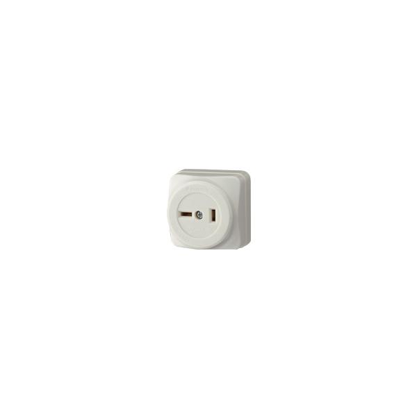Rakuten - パナソニック WK1220W 2P20A角型コンセント ミルキーホワイト