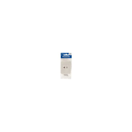 パナソニック WKS181P リファインシリーズ 15A・20A兼用露出コンセント 125V パック入り パナソニック WKS181P リファインシリーズ 15A・20A兼用露出コンセント 125V パック入り