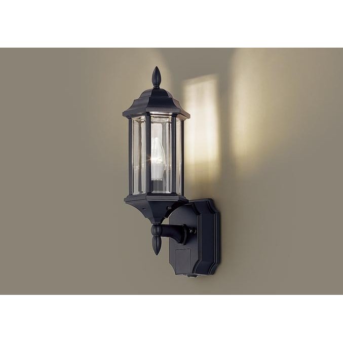 パナソニック LGWC85225B 壁直付型 LED 電球色 ポーチライト 密閉型 防雨型 FreePaお出迎え 明るさセン..