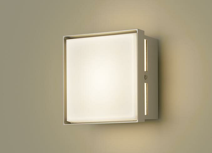 パナソニック XLGE8034 CE1 壁直付型 LED 電球色 ブラケット 密閉型 拡散タイプ 防雨型 白熱電球60形1灯器具相当 本体+LEDランプ