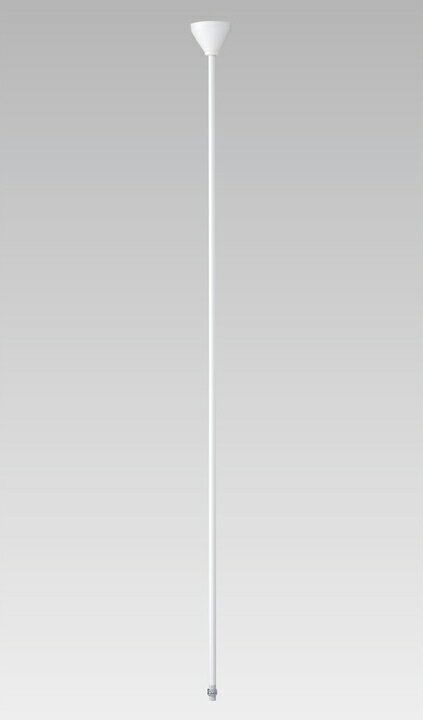 東芝 NDR0315 配線ダクト・ライティングレール用 パイプ吊具 150cm φ19 軽量 アルミ製 白色