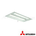 三菱 EL-LF-BH25512 AHN LED非常用照明器具 階段通路誘導灯兼用 20形 埋込形 300幅 下面開放型 2400lm 昼白色 LDL20×2 ...