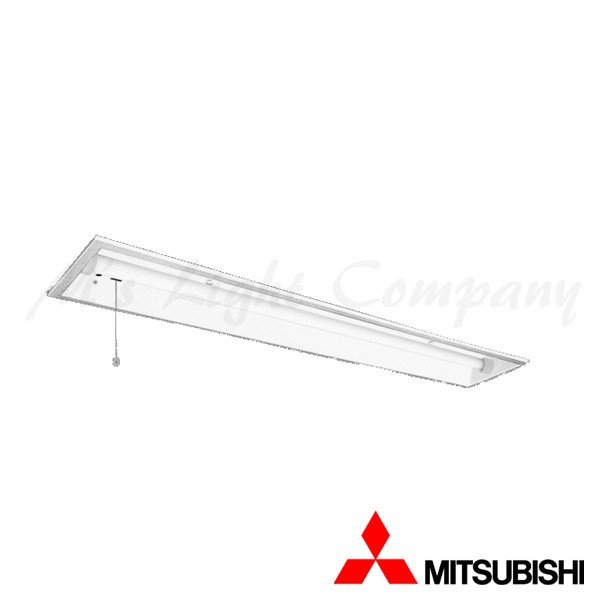 三菱 EL-LF-BH4131A/3 AHN LED非常用照明器具 埋込形 190幅 下面開放形 40形 3480lm 昼白色 LDL40×1 ラ..