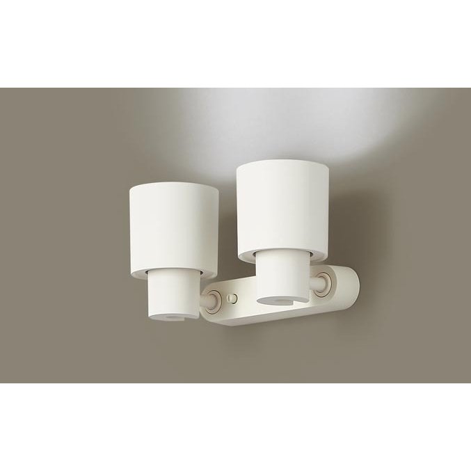 パナソニック XAS1320N CB1 天井・壁直付型・据置取付型 LED 昼白色 スポットライト 集光型 調光型 110Vダイクール電球60形2灯相当 本体+LEDランプ(3.0)