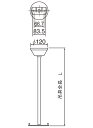 パナソニック FP01525C 誘導灯吊具 丸タイプ 吊具全長L250mmタイプ(3)